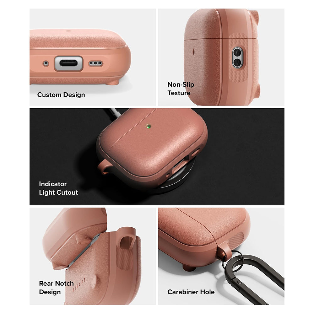 Husa Ringke Onyx Magnetic Apple AirPods Pro 3, Bronz