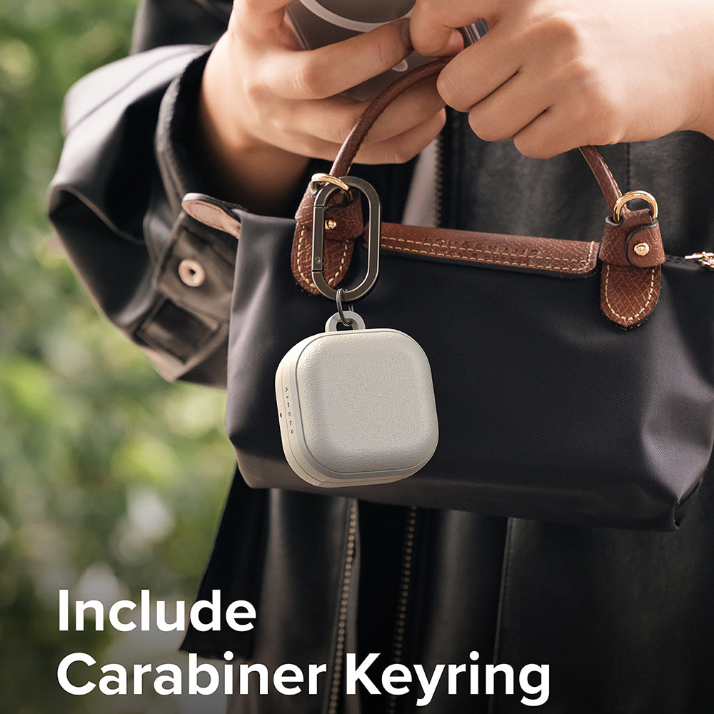 Husa Ringke Onyx Magnetic pentru Samsung Galaxy Buds4 Pro, Gri