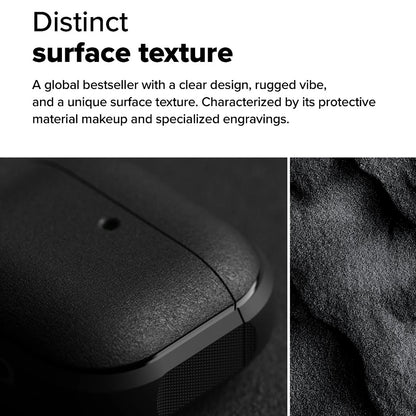 Husa Ringke Onyx Magnetic pentru Apple AirPods 4, Gri