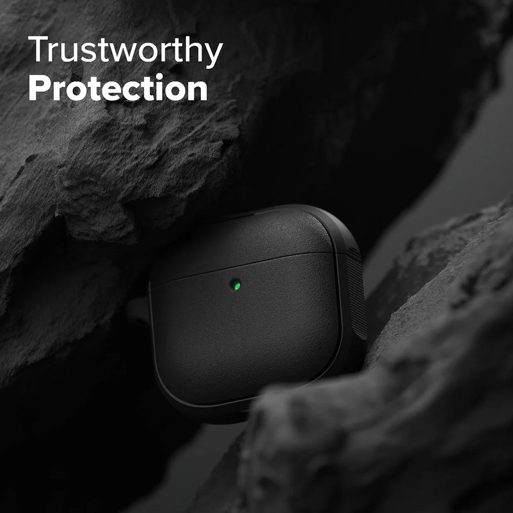 Husa Ringke Onyx Magnetic pentru Apple AirPods 4, Gri