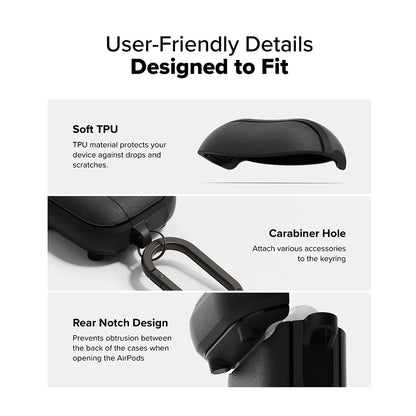 Husa Ringke Onyx Magnetic pentru Apple AirPods 4, Verde