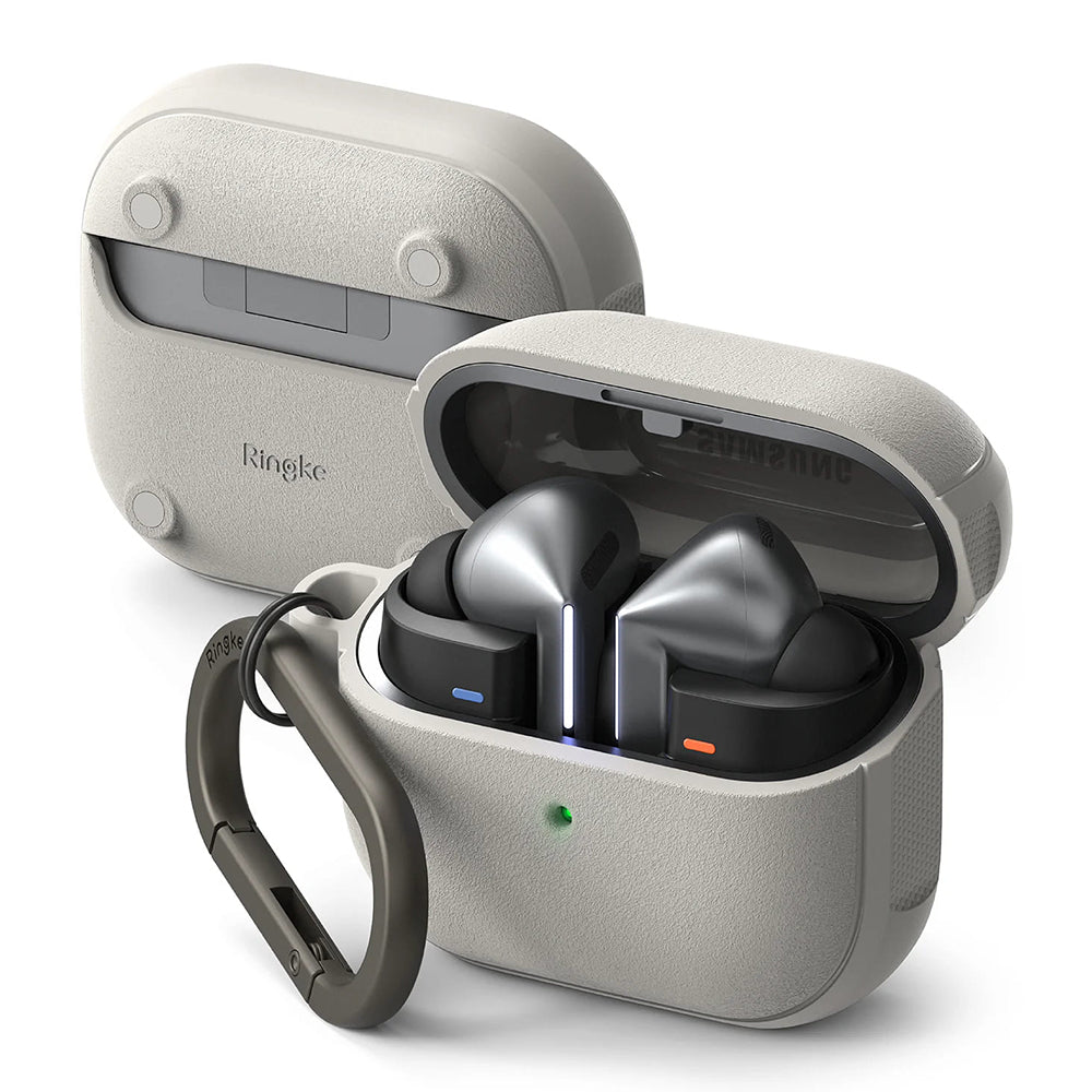 Husa Ringke Onyx Magnetic pentru Samsung Galaxy Buds3 FE / Buds3 Pro / Buds3, Gri