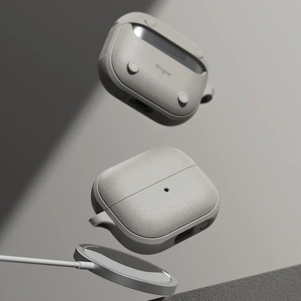 Husa Ringke Onyx Magnetic pentru Samsung Galaxy Buds3 FE / Buds3 Pro / Buds3, Gri
