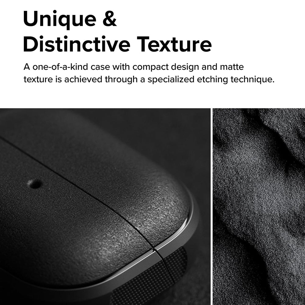 Husa Ringke Onyx pentru Samsung Galaxy Buds3 FE / Buds3 Pro / Buds3, Neagra