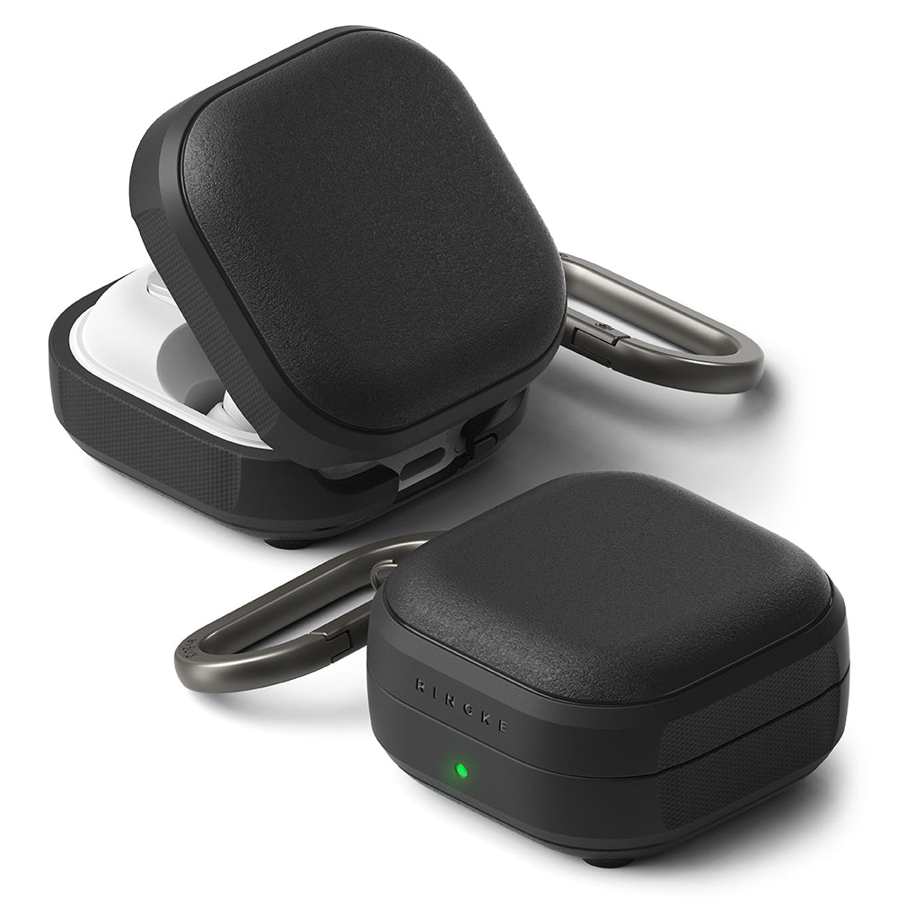 Husa Ringke Onyx Magnetic pentru Samsung Galaxy Buds4 / Buds4 Pro, Neagra