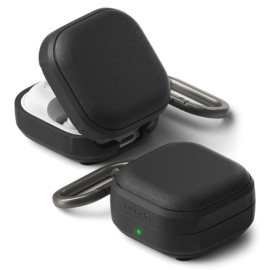 Husa Ringke Onyx Magnetic pentru Samsung Galaxy Buds4 / Buds4 Pro, Neagra