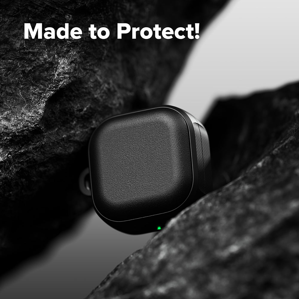 Husa Ringke Onyx Magnetic pentru Samsung Galaxy Buds4 / Buds4 Pro, Neagra