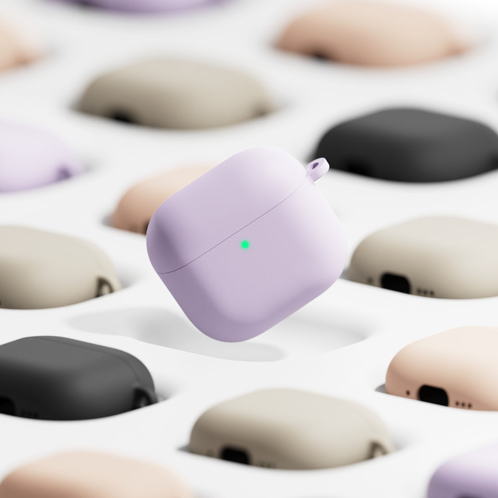 Husa Ringke pentru Apple AirPods 4, Crem