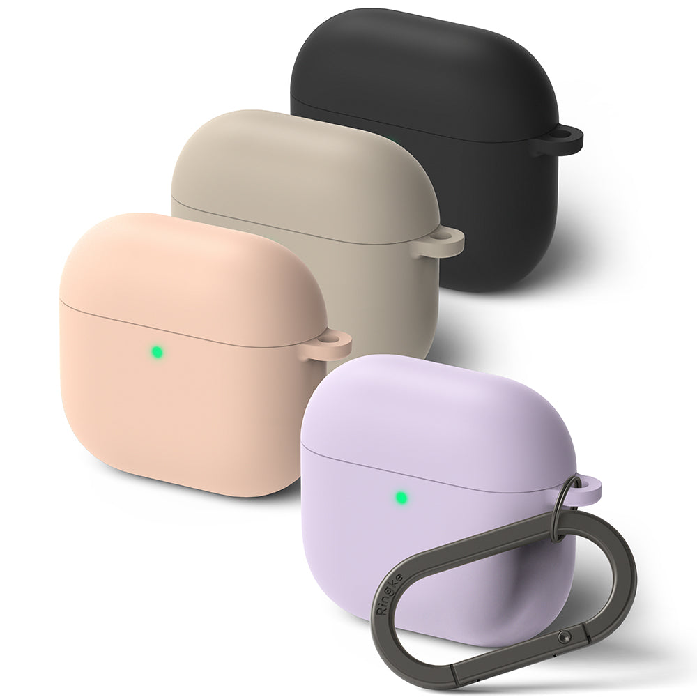 Husa Ringke pentru Apple AirPods 4, Mov Deschis