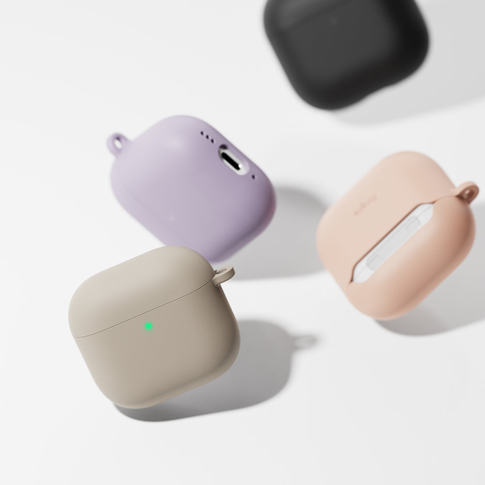 Husa Ringke pentru Apple AirPods 4, Neagra