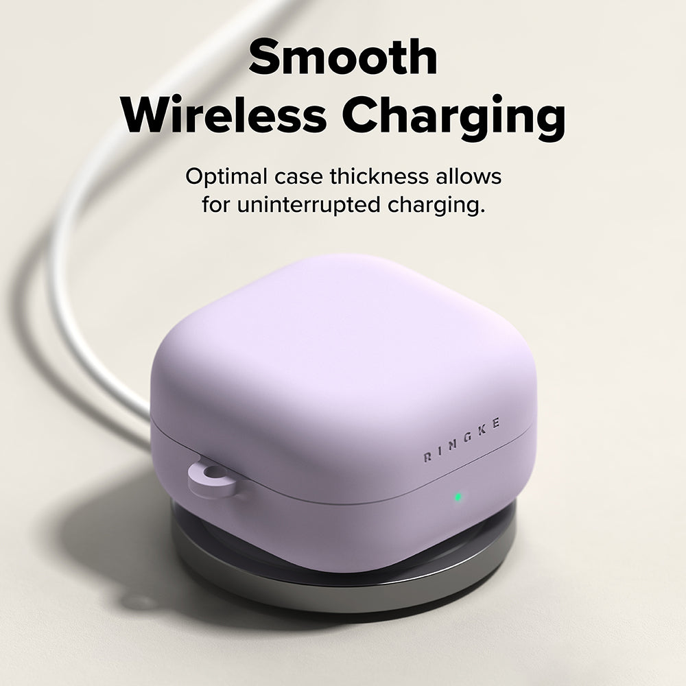 Husa Ringke pentru Samsung Galaxy Buds 4 Pro, Mov Deschis