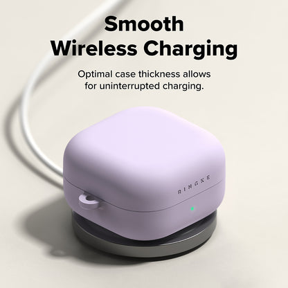 Husa Ringke pentru Samsung Galaxy Buds 4 Pro, Mov Deschis