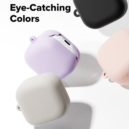Husa Ringke pentru Samsung Galaxy Buds 4 Pro, Mov Deschis