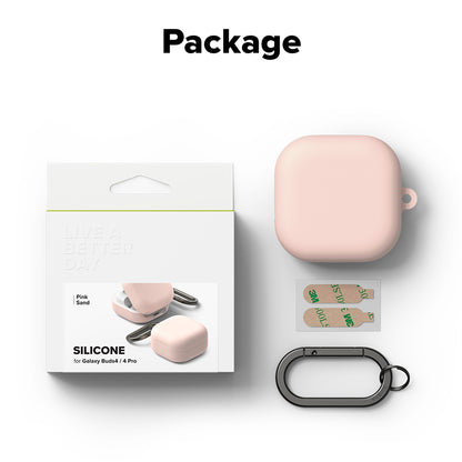Husa Ringke pentru Samsung Galaxy Buds 4 Pro, Roz