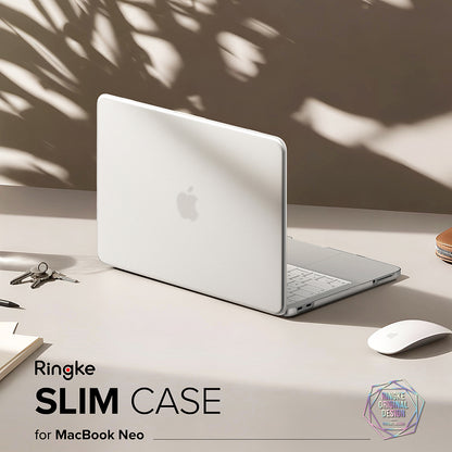 Husa Ringke Slim pentru Apple MacBook Neo 13inch, Transparenta Mata
