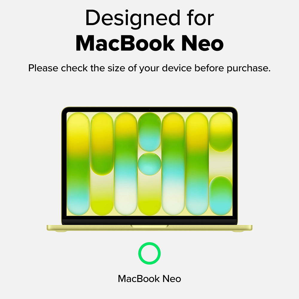 Husa Ringke Slim pentru Apple MacBook Neo 13inch, Transparenta Mata