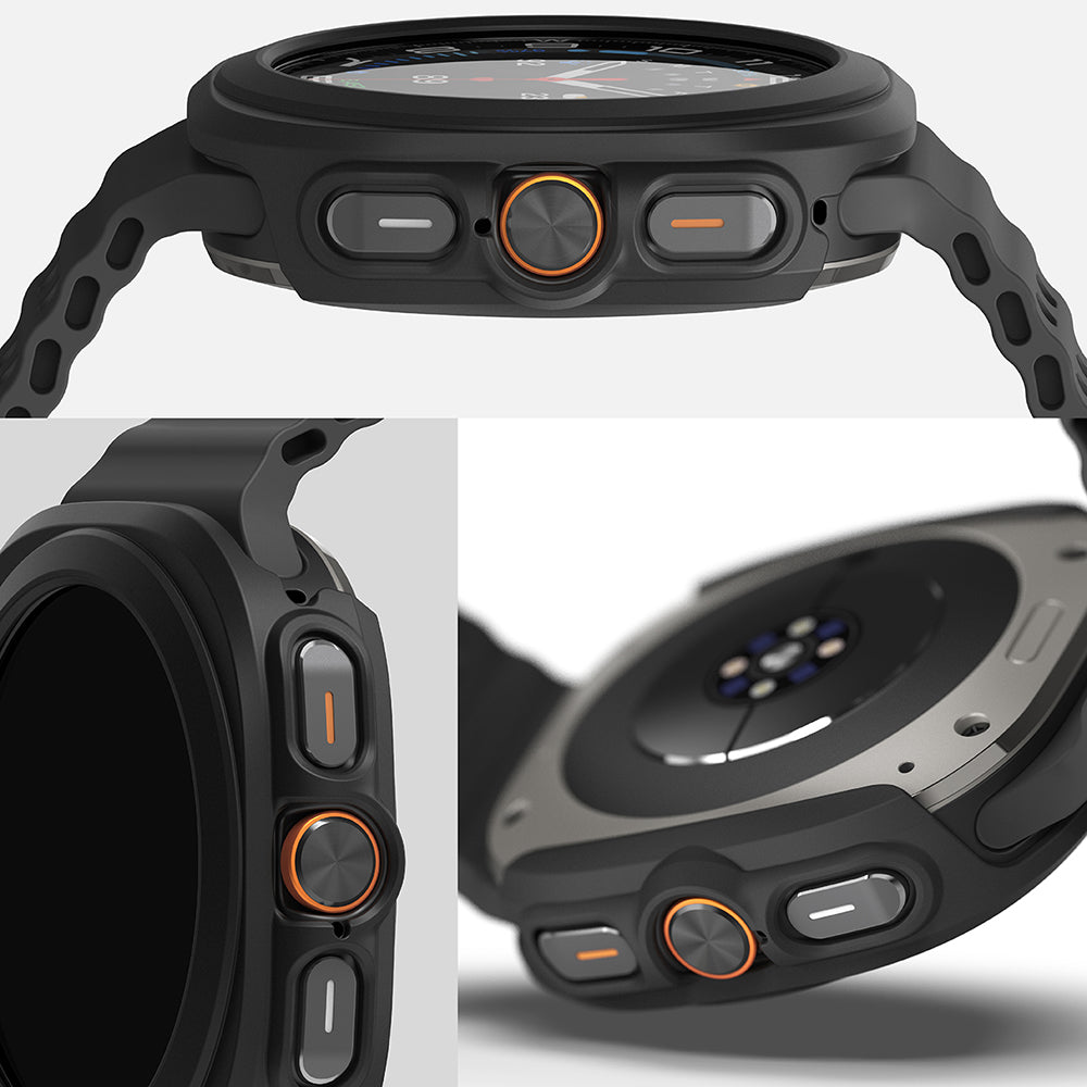 Husa Ringke Slim pentru Samsung Galaxy Watch Ultra, Neagra Mata