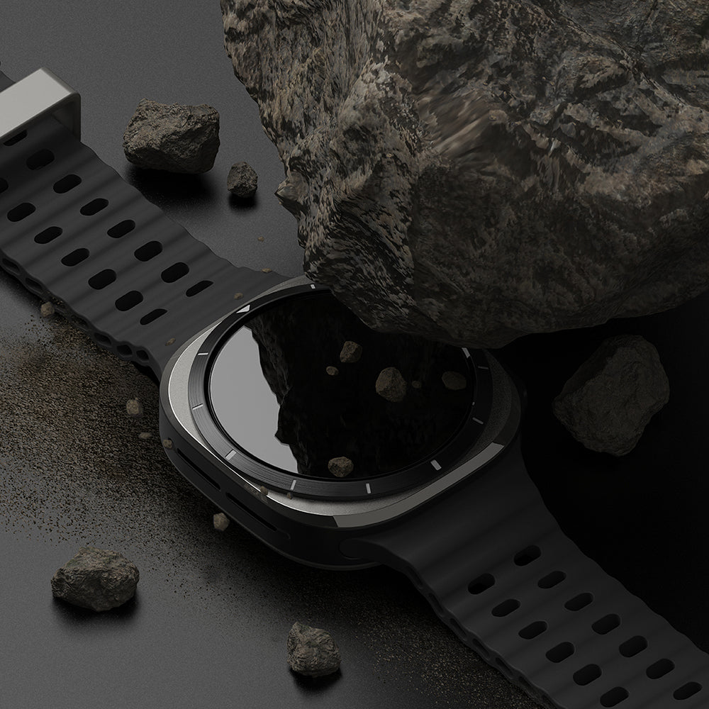 Husa Ringke Slim pentru Samsung Galaxy Watch Ultra, Neagra Mata