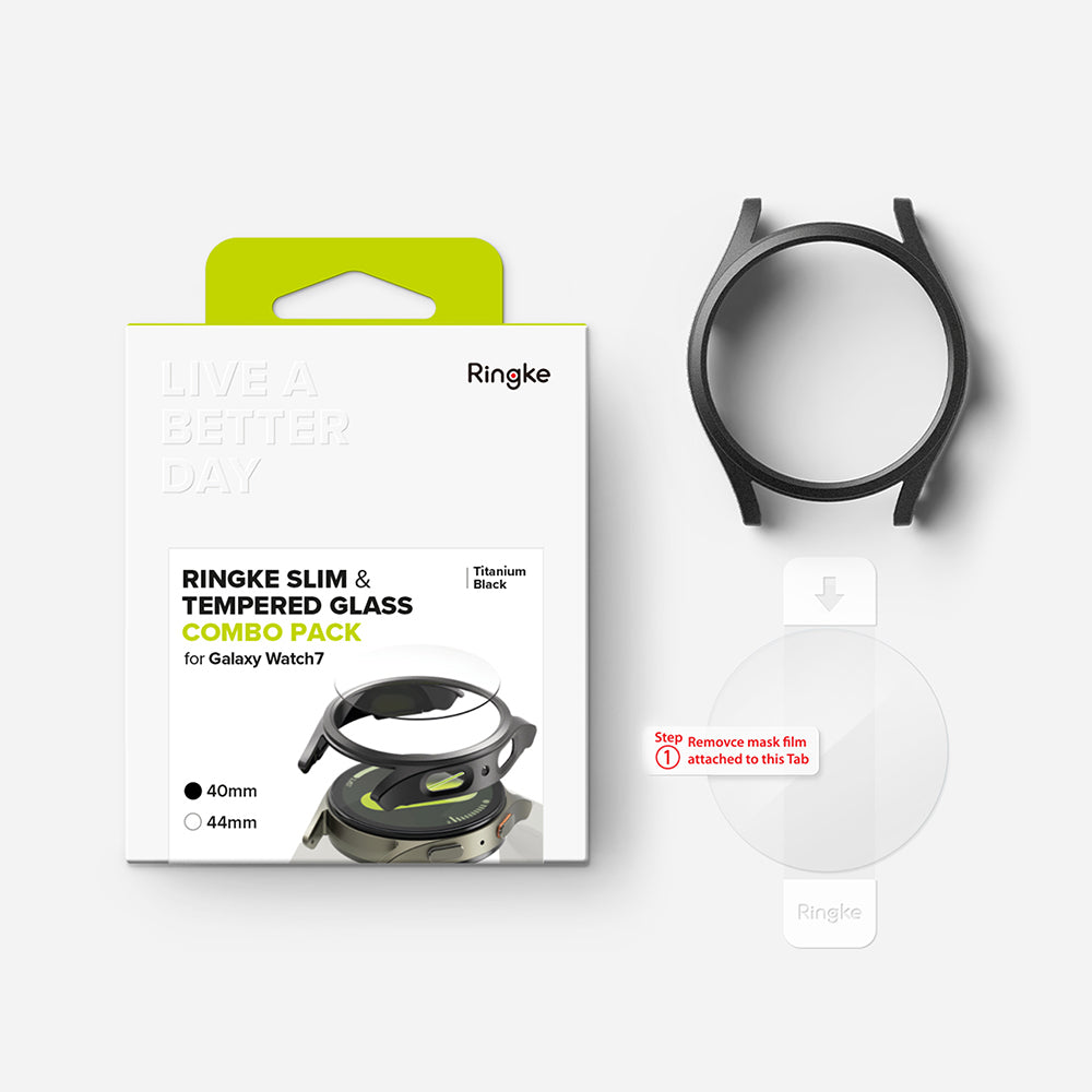 Husa Ringke Slim pentru Samsung Galaxy Watch7 40mm, Gri