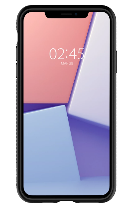 Husa pentru Apple iPhone 11, Spigen, Liquid Air, Neagra