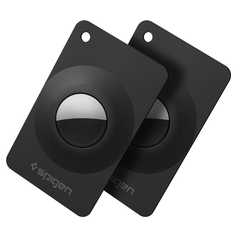 Husa Spigen Air Fit 2 pentru Apple AirTag, Set 2 bucati, Neagra ACS11199