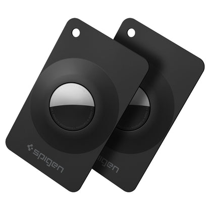 Husa Spigen Air Fit 2 pentru Apple AirTag, Set 2 bucati, Neagra ACS11199