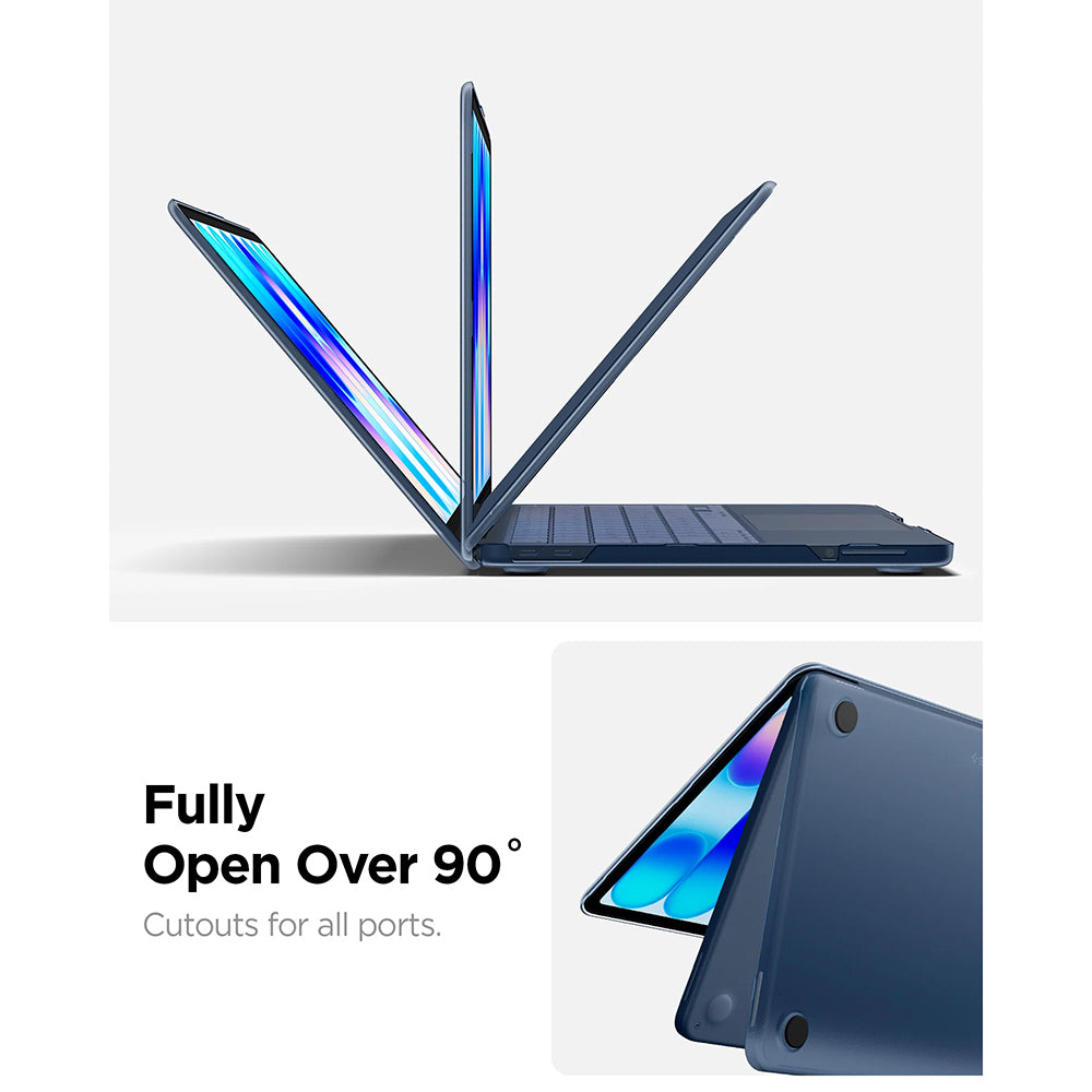 Husa Spigen Airskin pentru Apple MacBook Neo 13inch, Indigo Satinata ACS11814