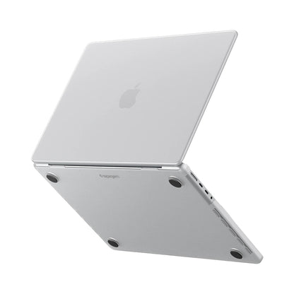 Husa Spigen Airskin pentru Apple MacBook Pro 14inch (2026) / (2025) / (2023) / (2022) / (2021), Transparenta Satinata ACS11528