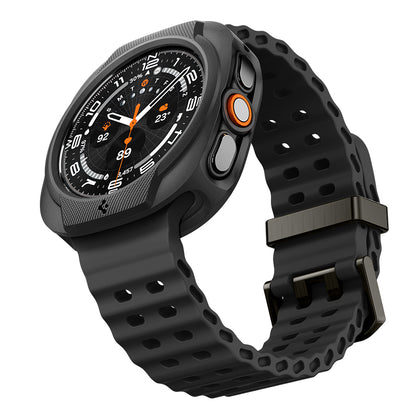 Husa Spigen Liquid Air pentru Samsung Galaxy Watch Ultra2, Neagra Mata ACS11610
