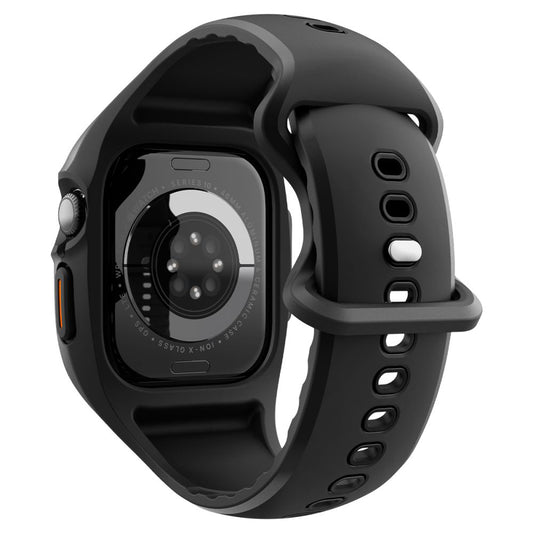 Husa Spigen Liquid Air Pro pentru Apple Watch Series 10 / 11 46mm, Neagra Mata ACS09317