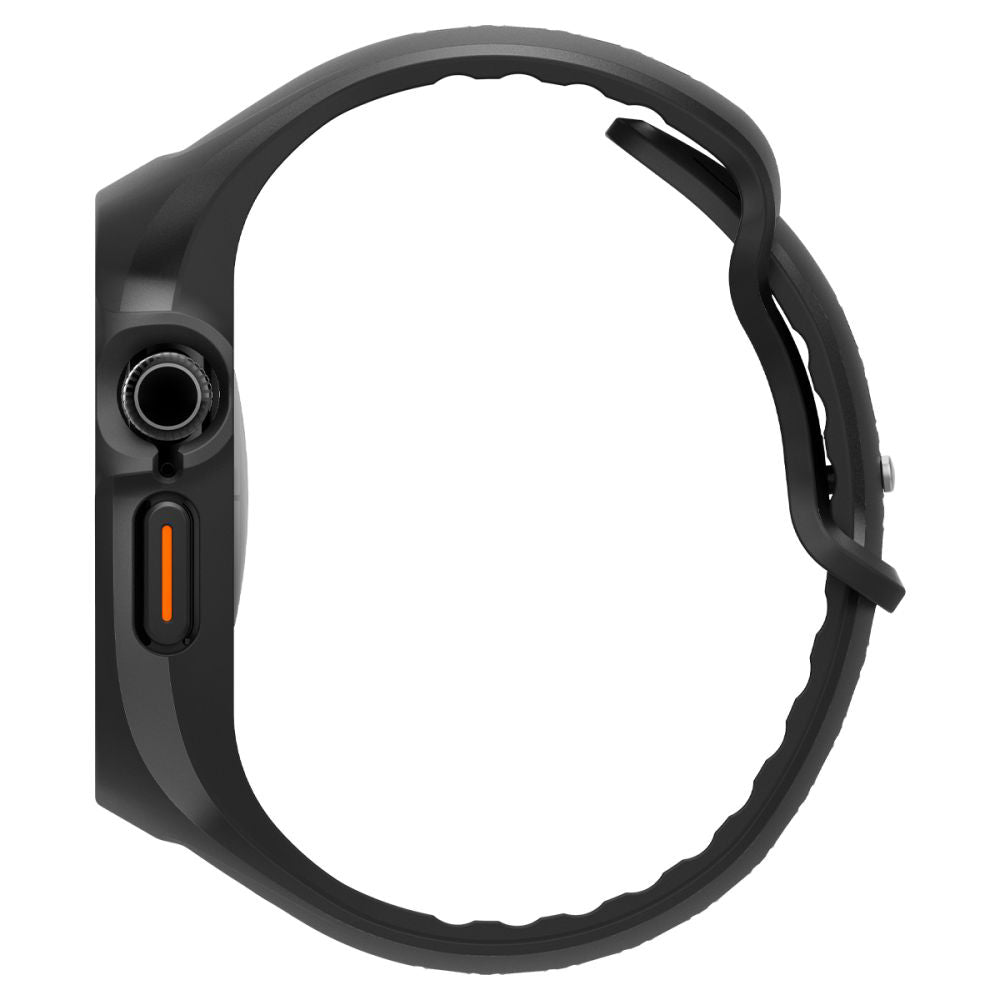 Husa Spigen Liquid Air Pro pentru Apple Watch Series 10 / 11 46mm, Neagra Mata ACS09317
