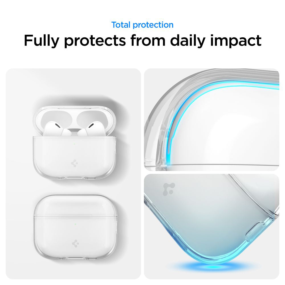 Husa Spigen Liquid Crystal pentru Apple AirPods Pro 3, Transparenta ACS10019