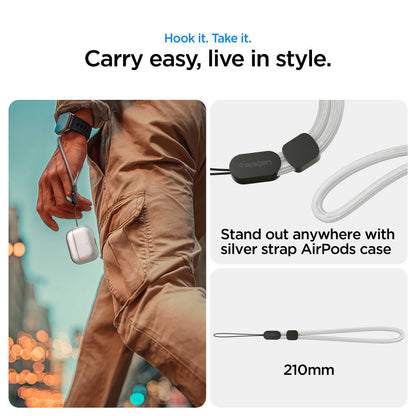 Husa Spigen Liquid Crystal pentru Apple AirPods Pro 3, Transparenta ACS10019