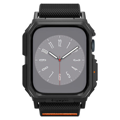 Husa Spigen Lite Fit Pro pentru Apple Watch 44mm Series, Neagra Mata ACS07103