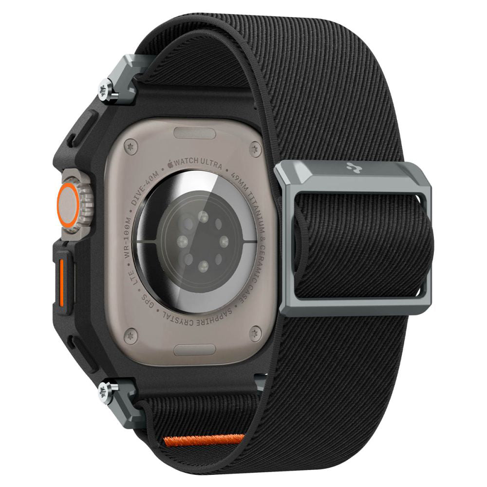 Husa Spigen Lite Fit Pro pentru Apple Watch Ultra Series, Neagra Mata ACS07104