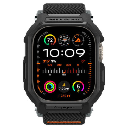 Husa Spigen Lite Fit Pro pentru Apple Watch Ultra Series, Neagra Mata ACS07104