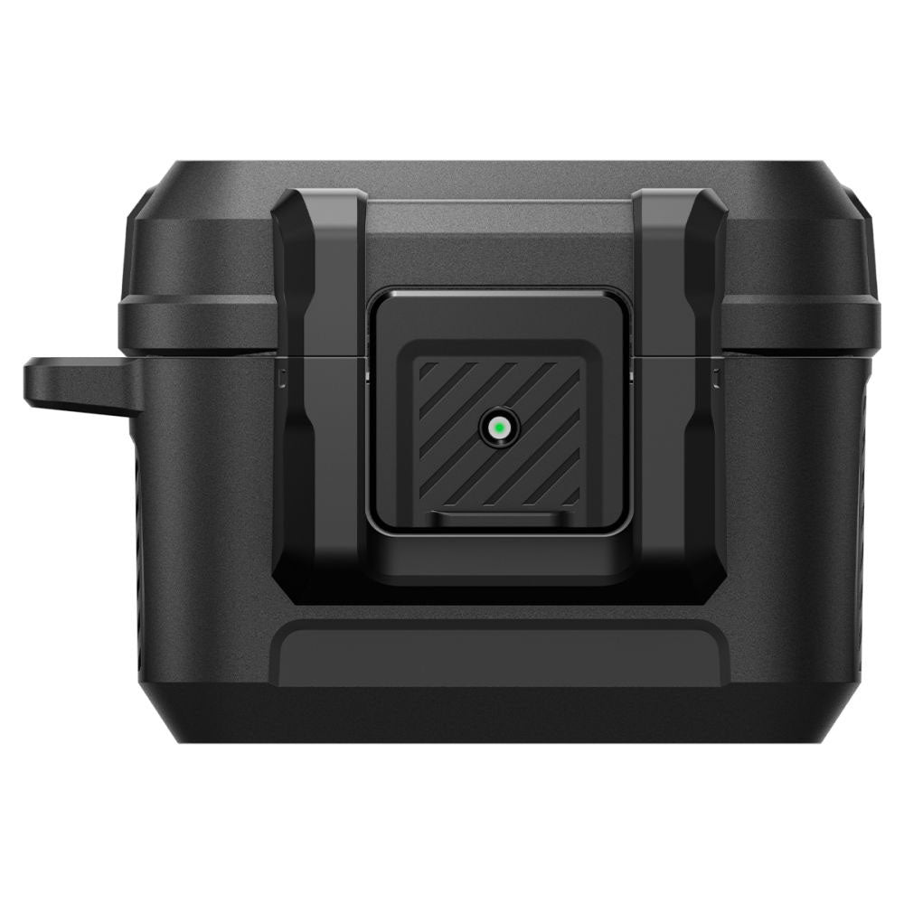 Husa Spigen Lock Fit pentru Apple AirPods Pro 3, Neagra Mata