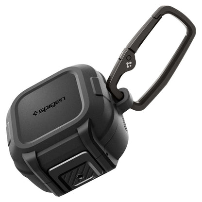 Husa Spigen Lock Fit pentru Samsung Galaxy Buds4 / Buds4 Pro, Neagra Mata ACS11202