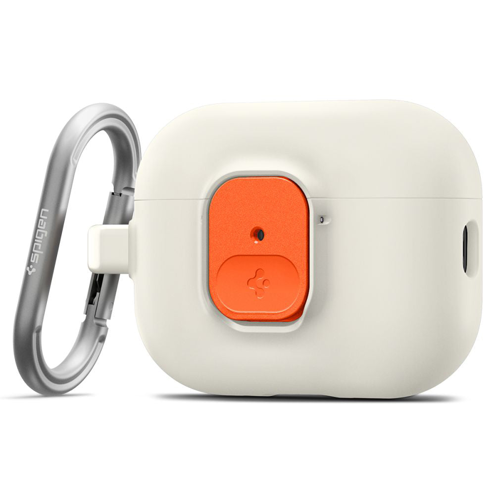 Husa Spigen Nano Pop pentru Apple AirPods Pro 3, Bej Portocalie