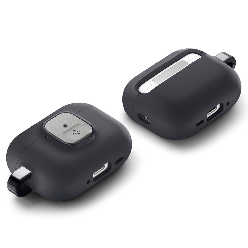Husa Spigen Nano Pop pentru Apple AirPods Pro 3, Neagra