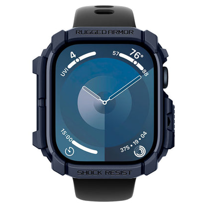 Husa Spigen Rugged Armor pentru Apple Watch Series 10 / 11 46mm, Bleumarin ACS08599