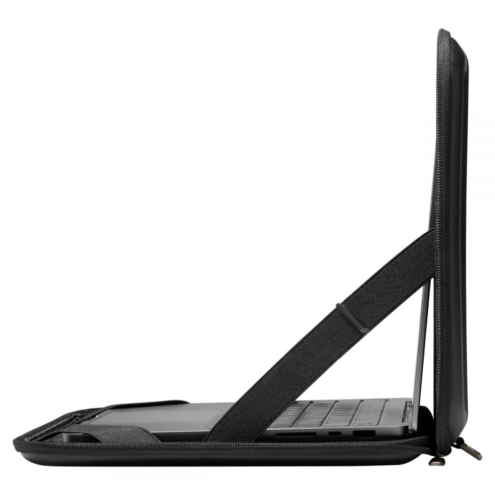 Husa Spigen Rugged Armor pentru Laptop 13inch - 14inch, Neagra AFA04270
