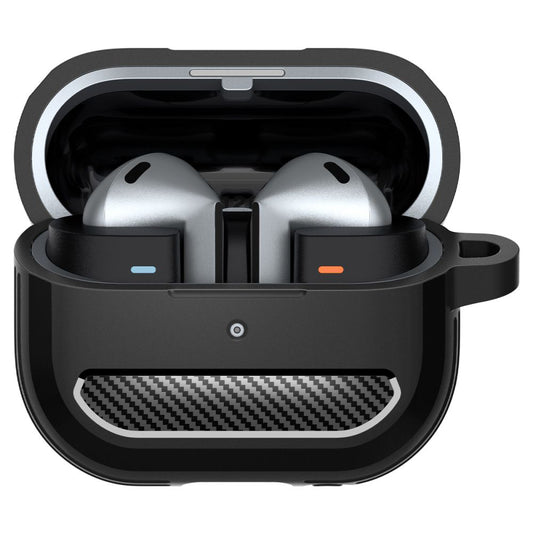 Husa Spigen Rugged Armor pentru Samsung Galaxy Buds3 FE / Buds3 Pro / Buds3, Neagra ACS08330