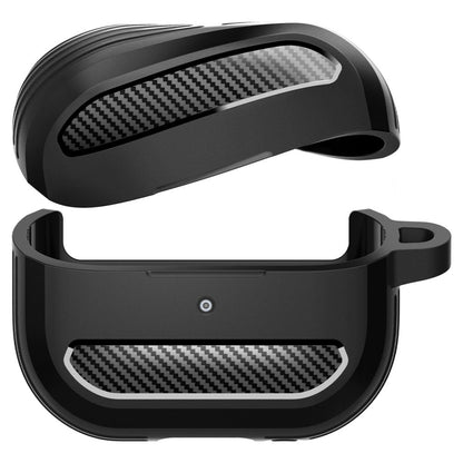 Husa Spigen Rugged Armor pentru Samsung Galaxy Buds3 FE / Buds3 Pro / Buds3, Neagra ACS08330