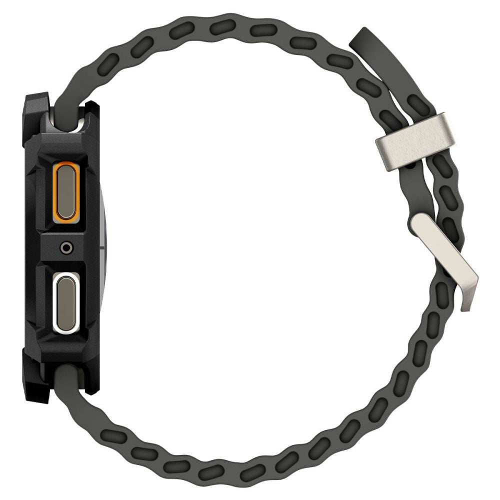 Husa Spigen Rugged Armor pentru Samsung Galaxy Watch8 40mm, Neagra ACS10004