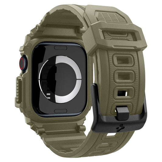 Husa Spigen Rugged Armor Pro pentru Apple Watch Series 10 46mm, Kaki ACS08608