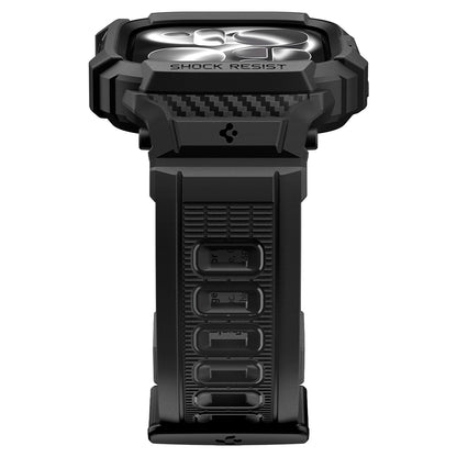Husa Spigen Rugged Armor Pro pentru Apple Watch Series 12 42mm, Neagra Mata ACS11883