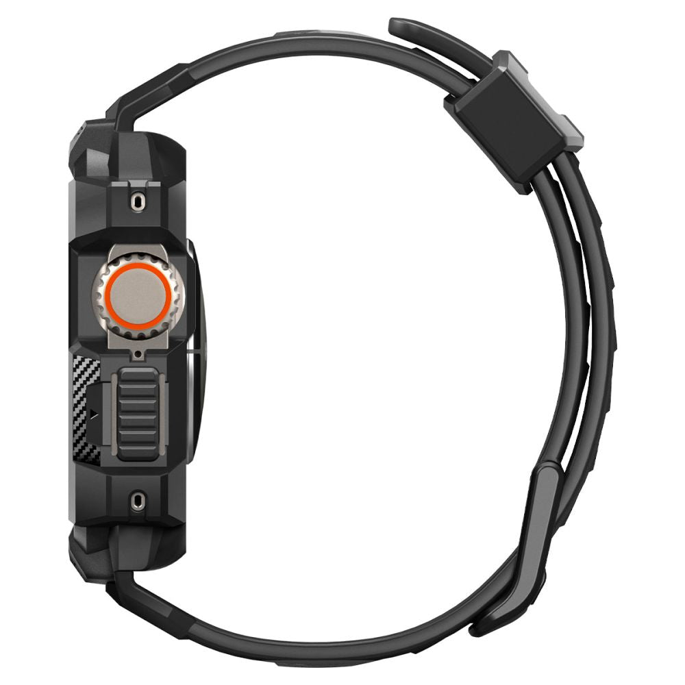 Husa Spigen Rugged Armor Pro pentru Apple Watch Ultra Series, Neagra