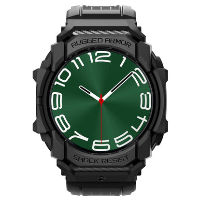Husa Spigen Rugged Armor Pro pentru Samsung Galaxy Watch Ultra, Neagra ACS08427
