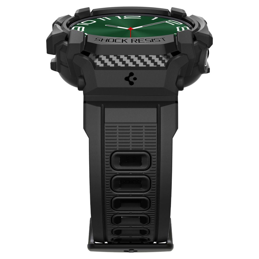 Husa Spigen Rugged Armor Pro pentru Samsung Galaxy Watch Ultra, Neagra ACS08427